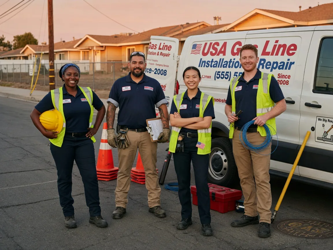 Gas Line Installation company in Zionsville, PA